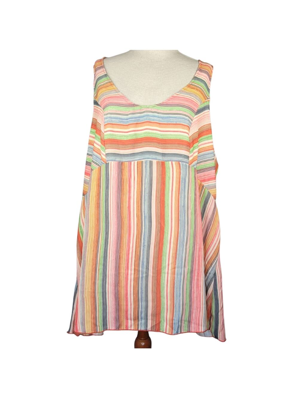 Stripe Tank Top Size 14 New with Tags